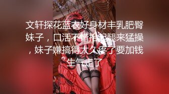 文轩探花蓝衣好身材丰乳肥臀妹子，口活不错抬起腿来猛操，妹子嫌搞得太久疼了要加钱生气走了