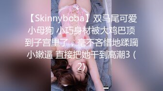 【Skinnyboba】双马尾可爱小母狗 小巧身材被大鸡巴顶到子宫里了，毫不吝惜地蹂躏小嫩逼 直接把她干到高潮3 (2)