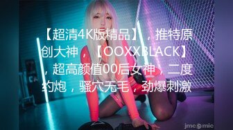 【超清4K版精品】，推特原创大神，【OOXXBLACK】，超高颜值00后女神，二度约炮，骚穴无毛，劲爆刺激