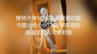 推特大神YQ_K丰满骚妻在超市露出给小伙口交 停车场的通道里后入非常刺激